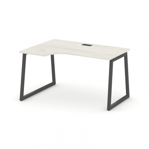 Style Project Стол рабочий эргоном. SN-4T1.SPA-012(L) Акация Лорка/Металл Антрацит/Заглушка Пластик фото 10 Style Project Стол рабочий эргоном. SN-4T1.SPA-012(L) Акация Лорка/Металл Антрацит/Заглушка Пластик фото 10