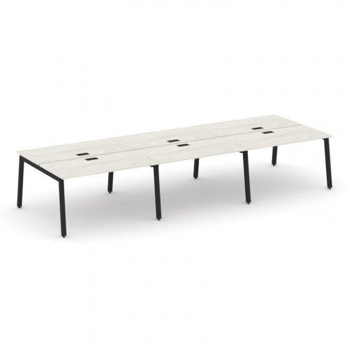 Style Project Рабочая станция 2-х сторон. SN-5A.DRS-062 Антрацит/Металл Антрацит 3540*1232*750 фото 2