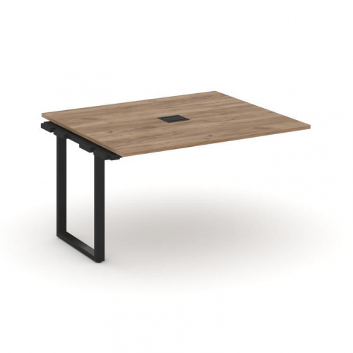 Style Project Проходной наб. элем. перег. стола SN-6O.NSPRG-032 Вяз Благородный/Металл Черный 1180*1 фото 18