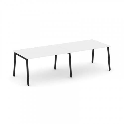 Style Project Стол переговорный SN-4A.SPRG-013.3 Тиквуд Светлый/Металл Белый 2760*980*750 фото 14