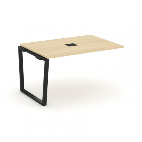 Style Project Проходной наб. элем. перег. стола SN-6T2.NSPRG-002 Акация Лорка/Металл Антрацит/Заглуш фото 9