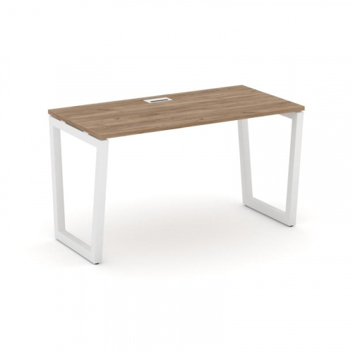 Style Project Стол письменный SN-5T2.SP-014 Акация Лорка/Металл Антрацит/Заглушка Пластик Черный 158 фото 11