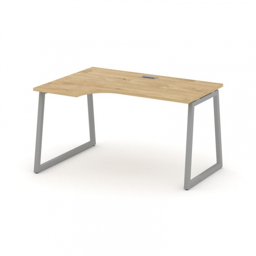 Style Project Стол рабочий эргоном. SN-4T1.SPA-012(L) Акация Лорка/Металл Антрацит/Заглушка Пластик фото 2 Style Project Стол рабочий эргоном. SN-4T1.SPA-012(L) Акация Лорка/Металл Антрацит/Заглушка Пластик фото 2