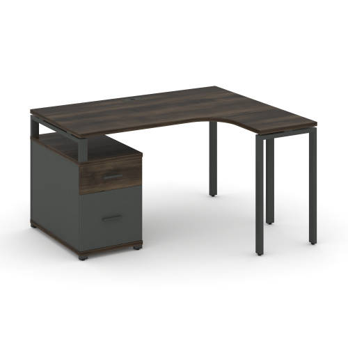 Стол эргономичный с опорной тумбой Concept CN.SA-304(R) Стол эргономичный с опорной тумбой Concept CN.SA-304(R)