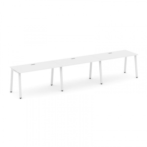 Style Project Рабочая станция 1 сторон. SN-6A.ORS-034 Тиквуд Светлый/Металл Белый 4740*600*750 фото 17