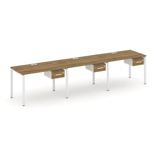 Бенч-система на 3 места с подвесными тумбами Concept CN.ORS-130 фото 8