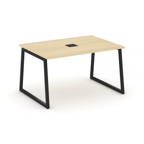 Style Project Стол переговорный SN-4T1.SPRG-001 Акация Лорка/Металл Антрацит/Заглушка Металл Антраци фото 20