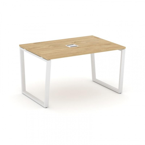 Style Project Стол переговорный SN-6T2.SPRG-001 Акация Лорка/Металл Антрацит/Заглушка Металл Антраци фото 3