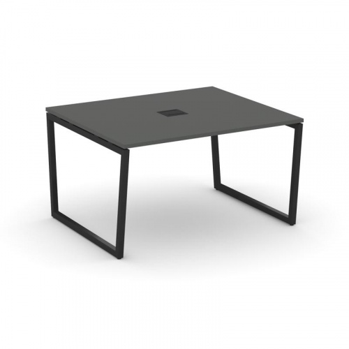 Style Project Стол переговорный SN-4T2.SPRG-033 Акация Лорка/Металл Антрацит/Заглушка Металл Антраци фото 7