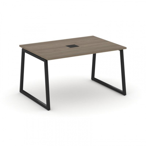 Style Project Стол переговорный SN-4T1.SPRG-001 Акация Лорка/Металл Антрацит/Заглушка Металл Антраци фото 7