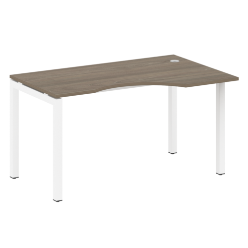 Стол криволинейный правый на П-обр. м/к Metal System Quattro 50БП.СА-2 (R) фото 3 Стол криволинейный правый на П-обр. м/к Metal System Quattro 50БП.СА-2 (R) фото 3