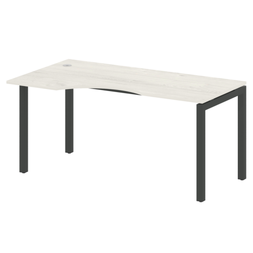 Стол криволинейный левый на П-обр. м/к Metal System Quattro 50БП.СА-1 (L) фото 9 Стол криволинейный левый на П-обр. м/к Metal System Quattro 50БП.СА-1 (L) фото 9