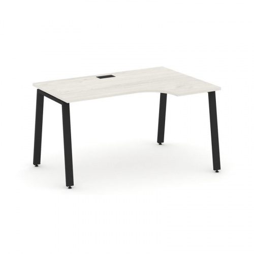 Style Project Стол рабочий эргоном. SN-6A.SPA-011(R) Акация Лорка/Металл Антрацит 1380*700/980*750 фото 4 Style Project Стол рабочий эргоном. SN-6A.SPA-011(R) Акация Лорка/Металл Антрацит 1380*700/980*750 фото 4