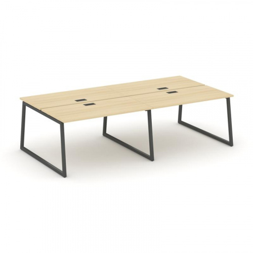 Style Project Рабочая станция 2-х сторон. SN-4T1.DRS-032 Акация Лорка/Металл Антрацит/Заглушка Пласт фото 28