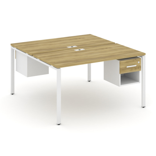 Бенч-система на 2 места с подвесными тумбами Concept CN.DRS-119 фото 11