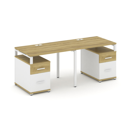 Бенч-система на 2 места с 2 опорными тумбами Concept CN.ORS-321 фото 11