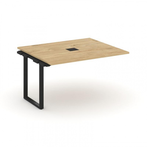 Style Project Проходной наб. элем. перег. стола SN-6O.NSPRG-032 Вяз Благородный/Металл Черный 1180*1 фото 11