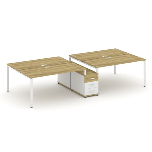 Бенч-система на 4 места с опорной тумбой Concept CN.DRS-312 фото 11