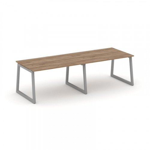 Style Project Стол переговорный SN-5T1.SPRG-012.3 Акация Лорка/Металл Антрацит 2360*980*750 фото 11