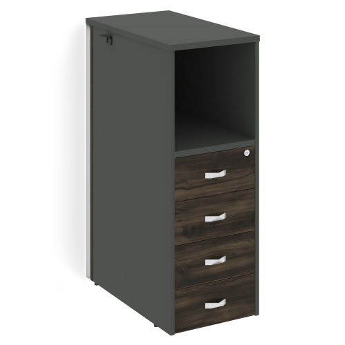 Тумба с подсветкой на 4 ящика Onix Белый O.R-TV-4.S фото 4