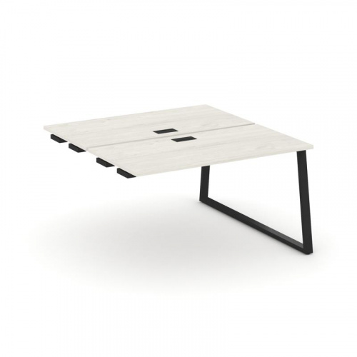 Style Project Стол-приставка к опор. элем. SN-6T1.DPRS-013 Акация Лорка/Металл Антрацит/Заглушка Пла фото 4