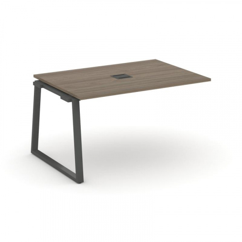 Style Project Проходной наб. элем. перег. стола SN-6T1.NSPRG-002 Акация Лорка/Металл Антрацит/Заглуш фото 25