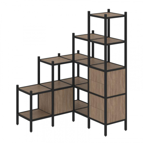 Стеллаж офисный угловой Loft VR.L-40 фото 10