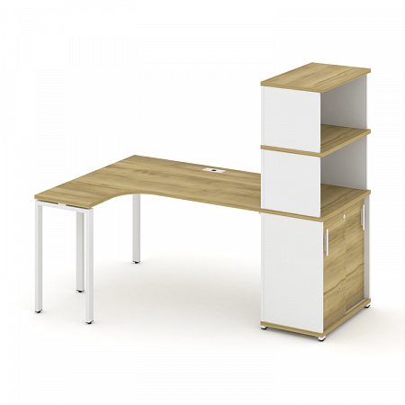 Стол эргономичный с опорным шкафом-купе Concept CN.SA-221(L)