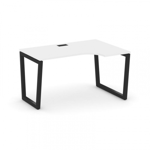 Style Project Стол рабочий эргоном. SN-5T2.SPA-011(R) Акация Лорка/Металл Антрацит/Заглушка Пластик фото 8 Style Project Стол рабочий эргоном. SN-5T2.SPA-011(R) Акация Лорка/Металл Антрацит/Заглушка Пластик фото 8