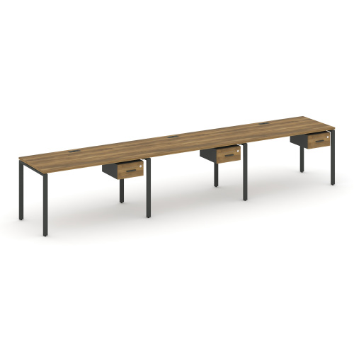 Бенч-система на 3 места с подвесными тумбами Concept CN.ORS-130