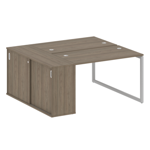 Бенч-система с шкафом-купе на О-обр. м/к Metal System Quattro 40БО.РС-СШК-1.2 фото 3