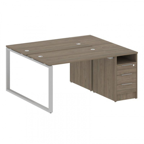 Бенч-система с тумбой на О-обр. м/к Metal System БО.РС-СТП-2.2 фото 2