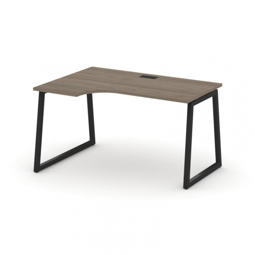 Style Project Стол рабочий эргоном. SN-4T1.SPA-012(L) Акация Лорка/Металл Антрацит/Заглушка Пластик фото 7 Style Project Стол рабочий эргоном. SN-4T1.SPA-012(L) Акация Лорка/Металл Антрацит/Заглушка Пластик фото 7