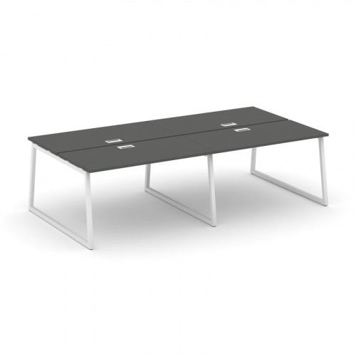 Style Project Рабочая станция 2-х сторон. SN-4T1.DRS-032 Акация Лорка/Металл Антрацит/Заглушка Пласт фото 24