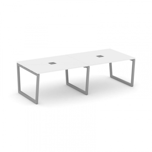 Style Project Стол переговорный SN-5T2.SPRG-042 Акация Лорка/Металл Антрацит/Заглушка Металл Антраци фото 16