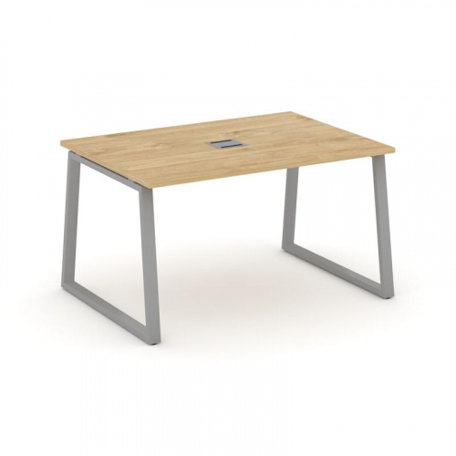 Style Project Стол переговорный SN-6T1.SPRG-002 Акация Лорка/Металл Антрацит/Заглушка Металл Антраци