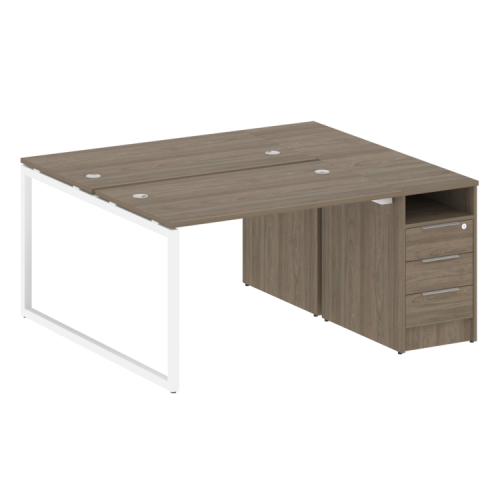 Бенч-система с тумбой на О-обр. м/к Metal System Quattro 40БО.РС-СТП-2.2 фото 2 Бенч-система с тумбой на О-обр. м/к Metal System Quattro 40БО.РС-СТП-2.2 фото 2