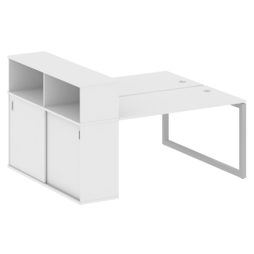 Бенч-система с шкафом-купе на О-обр. м/к Metal System Quattro 50БО.РС-СШК-2.3 фото 11