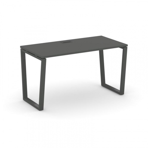 Style Project Стол письменный SN-6T2.SP-024 Акация Лорка/Металл Антрацит/Заглушка Пластик Черный 158 фото 27