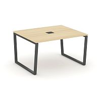 Style Project Стол переговорный SN-6T2.SPRG-033 Акация Лорка/Металл Антрацит/Заглушка Металл Антраци