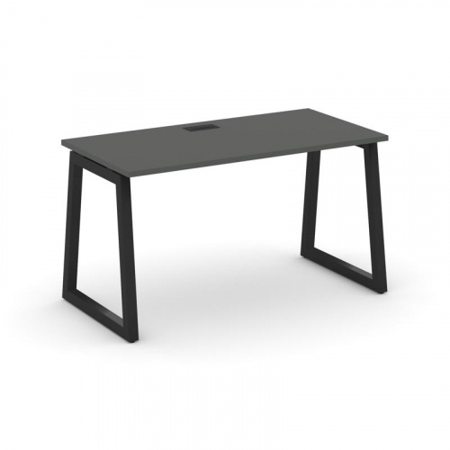 Style Project Стол письменный SN-5T1.SP-021 Акация Лорка/Металл Антрацит/Заглушка Пластик Черный 980 фото 8