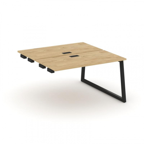 Style Project Стол-приставка к опор. элем. SN-5T1.DPRS-021 Акация Лорка/Металл Антрацит/Заглушка Пла