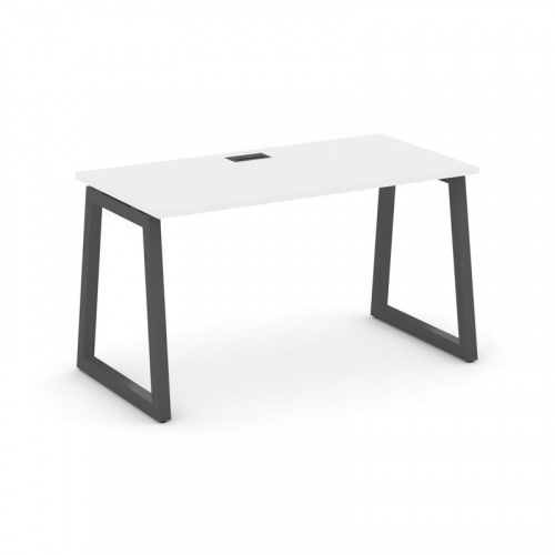 Style Project Стол письменный SN-5T1.SP-021 Акация Лорка/Металл Антрацит/Заглушка Пластик Черный 980 фото 26