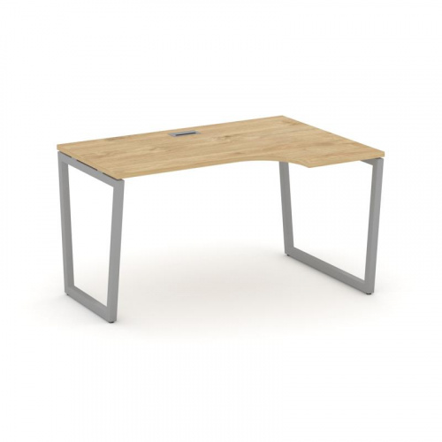 Style Project Стол рабочий эргоном. SN-4T2.SPA-011(R) Акация Лорка/Металл Антрацит/Заглушка Пластик фото 2 Style Project Стол рабочий эргоном. SN-4T2.SPA-011(R) Акация Лорка/Металл Антрацит/Заглушка Пластик фото 2