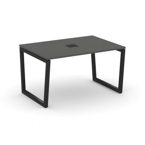 Style Project Стол переговорный SN-5T2.SPRG-004 Акация Лорка/Металл Антрацит/Заглушка Металл Антраци фото 8