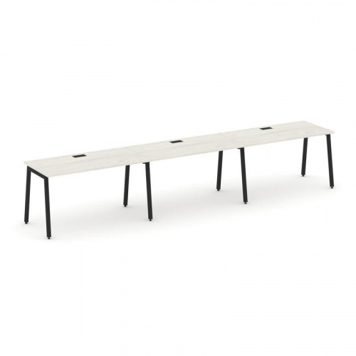 Style Project Рабочая станция 1 сторон. SN-4A.ORS-042 Белый/Металл Антрацит 3540*700*750 фото 5