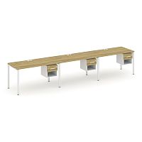 Бенч-система на 3 места с подвесными тумбами Concept CN.ORS-139