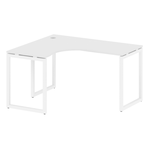 Стол криволинейный левый на О-обр. м/к Metal System Quattro 40БО.СА-3 (L) фото 11 Стол криволинейный левый на О-обр. м/к Metal System Quattro 40БО.СА-3 (L) фото 11
