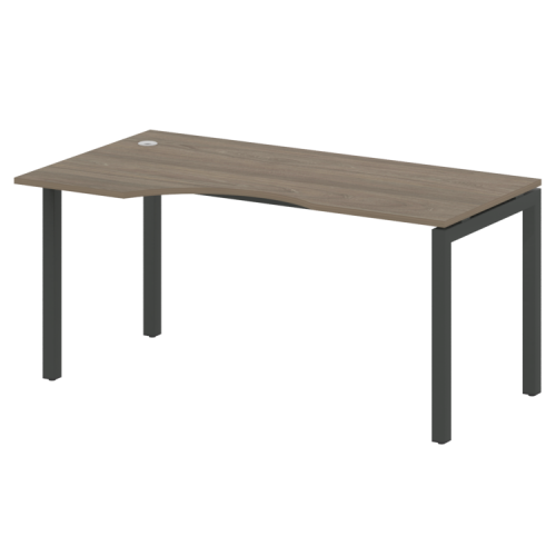 Стол криволинейный левый на П-обр. м/к Metal System Quattro 50БП.СА-1 (L) Стол криволинейный левый на П-обр. м/к Metal System Quattro 50БП.СА-1 (L)