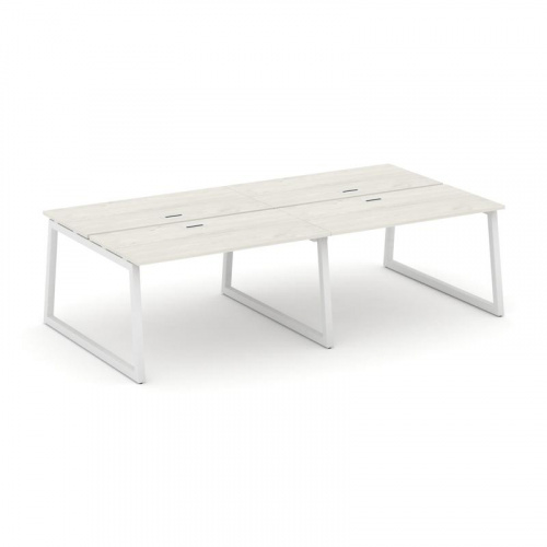 Style Project Рабочая станция 2-х сторон. SN-5T1.DRS-032 Акация Лорка/Металл Антрацит/Заглушка Пласт фото 12